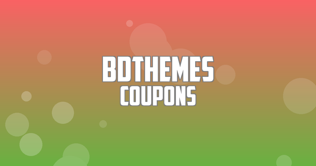 BdThemes Deals