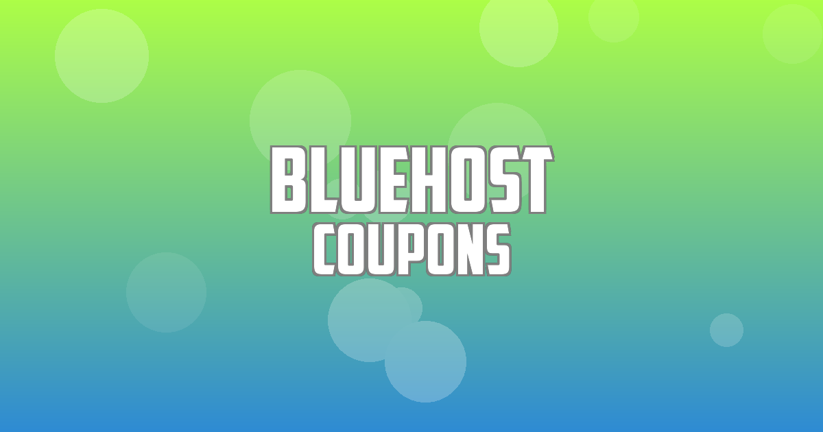 Bluehost Deals