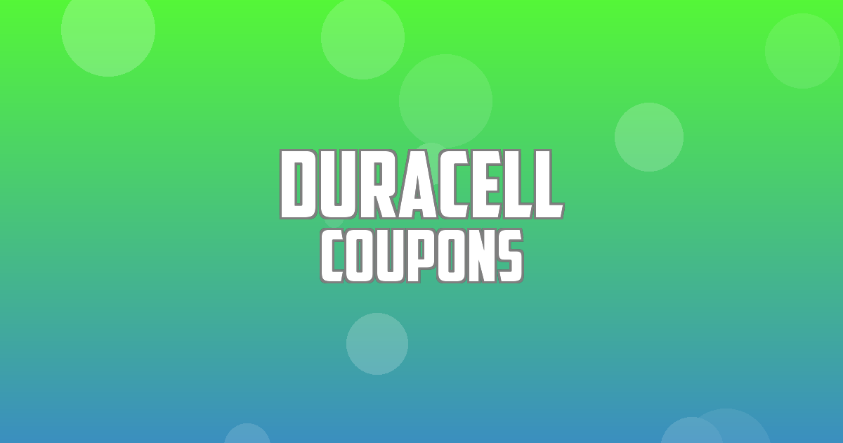 Duracell Deals