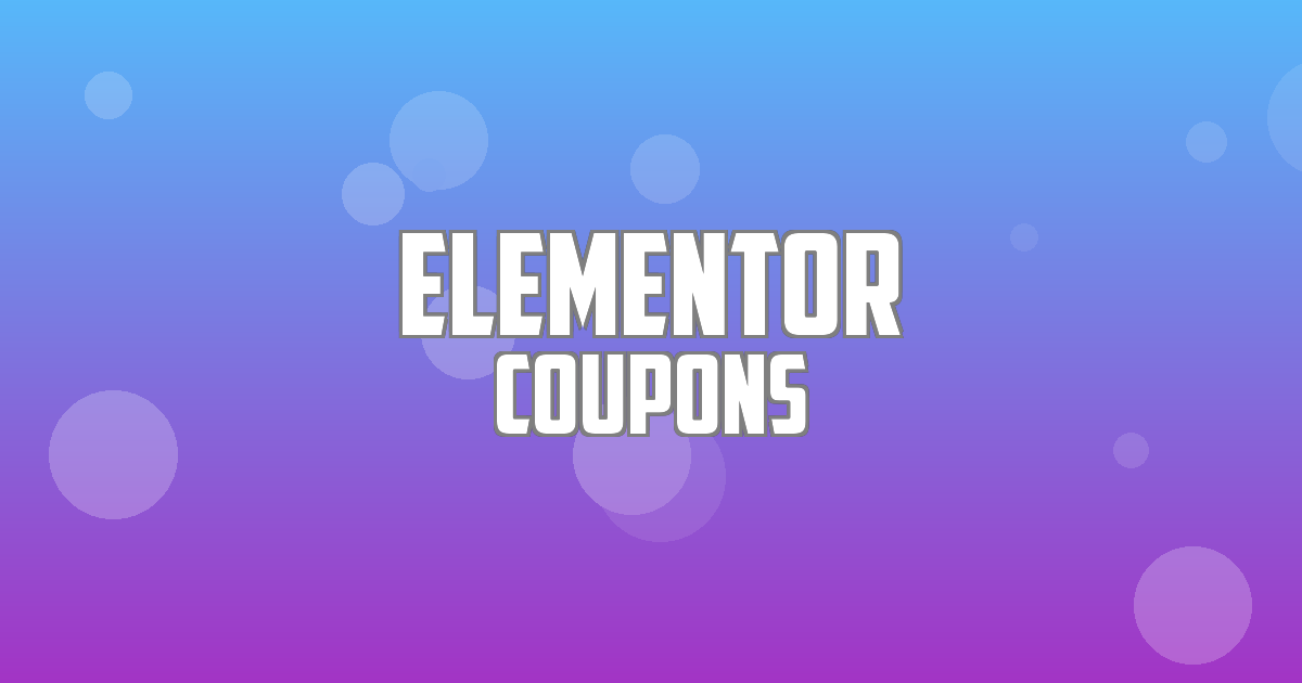 Elementor Deals