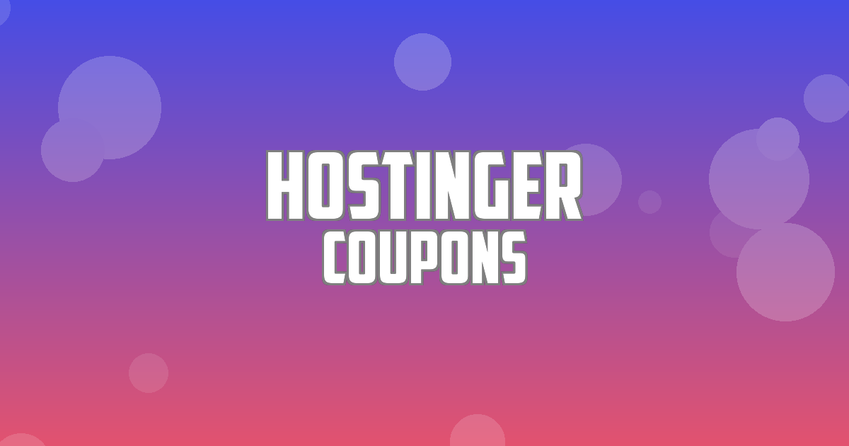 Hostinger Deals