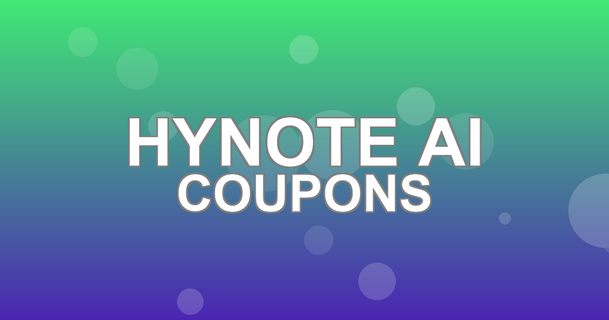 HyNote AI Deals