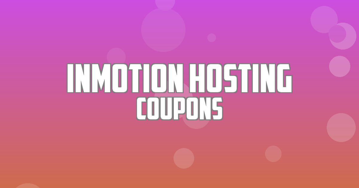 InMotion Hosting Deals