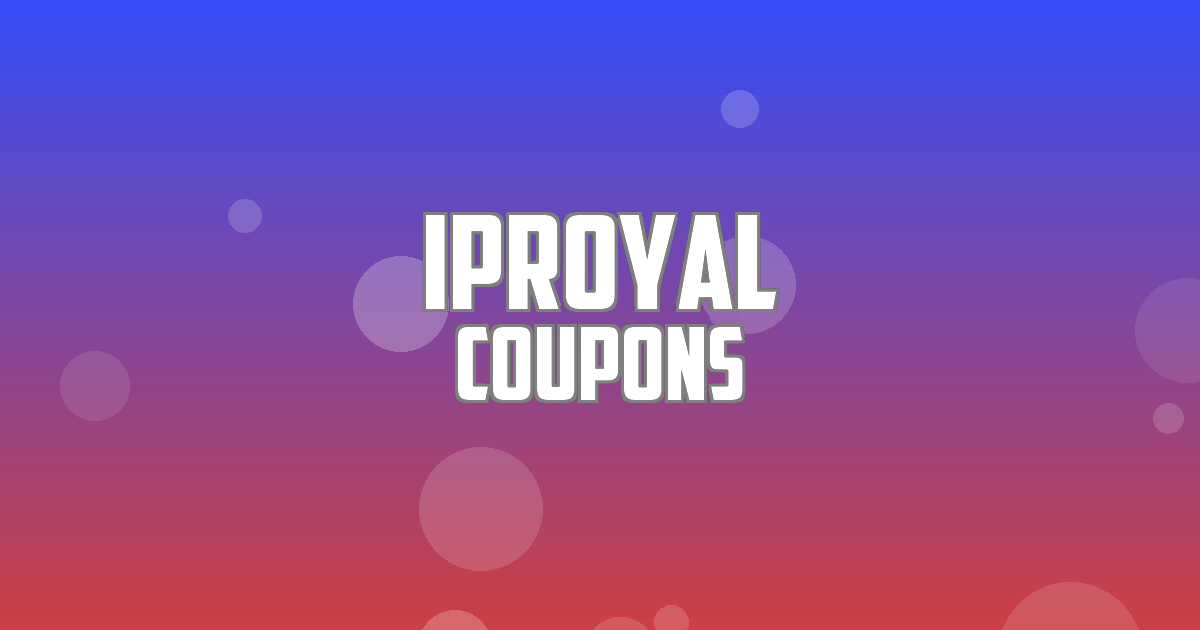 IPRoyal Deals