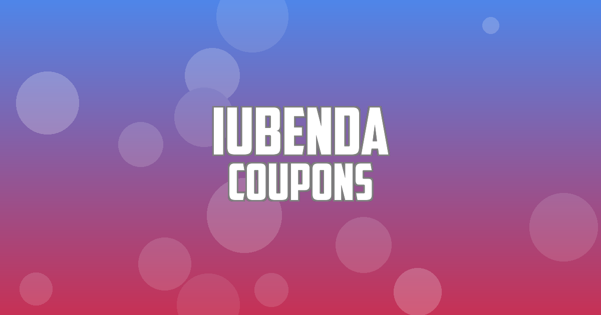 iubenda Deals