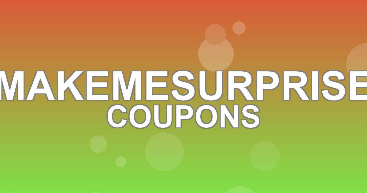 MakeMeSurprise Deals