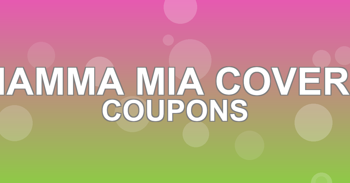 Mamma Mia Covers Deals