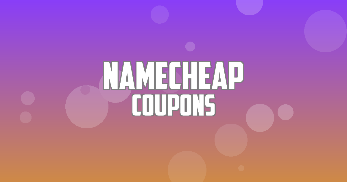 Namecheap Deals