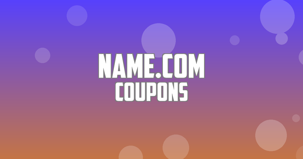 Name.com Deals