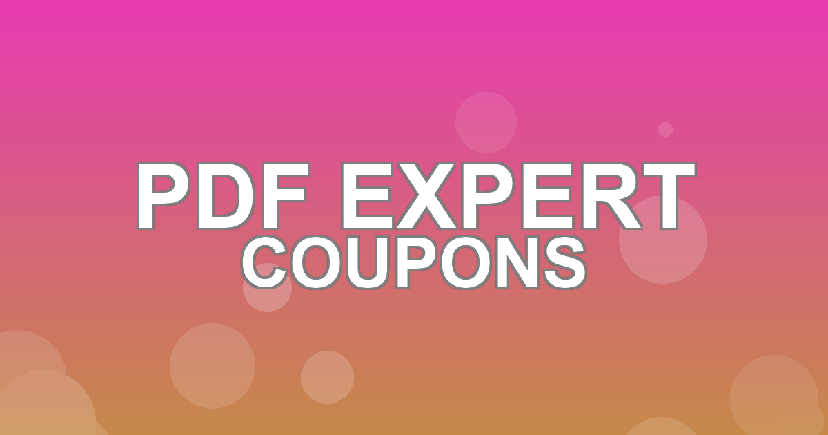 PDF Expert Deals