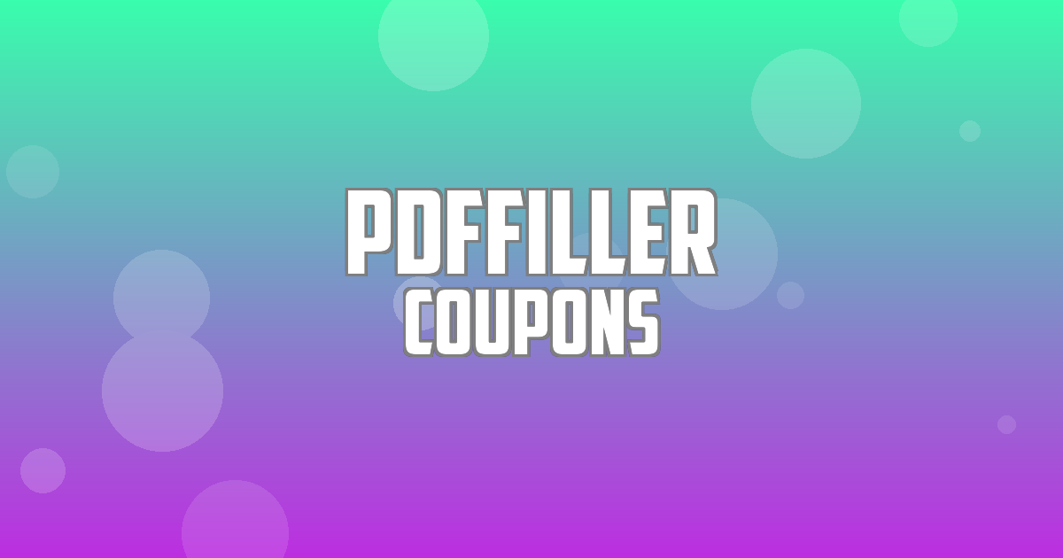 Pdffiller Deals