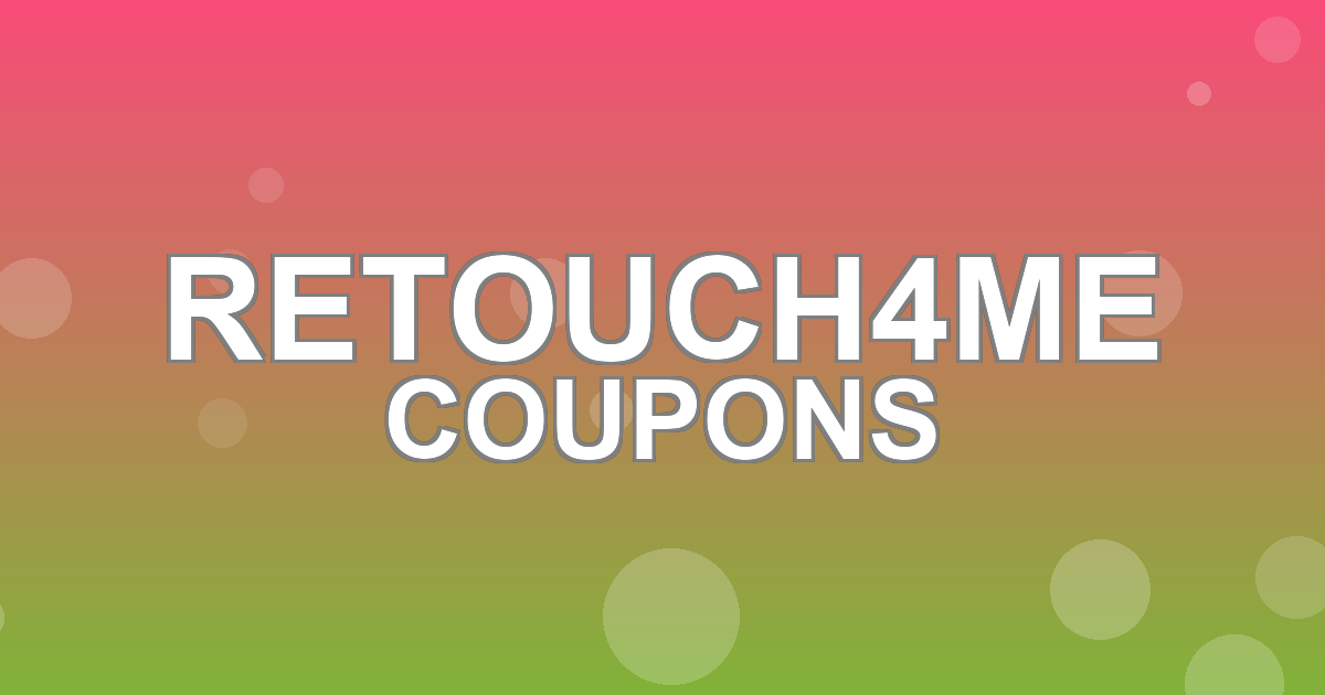 Retouch4me Deals