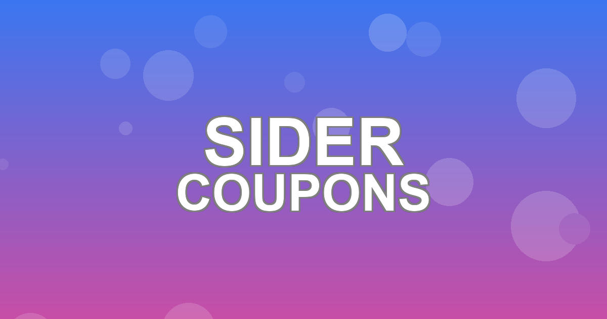 Sider Deals