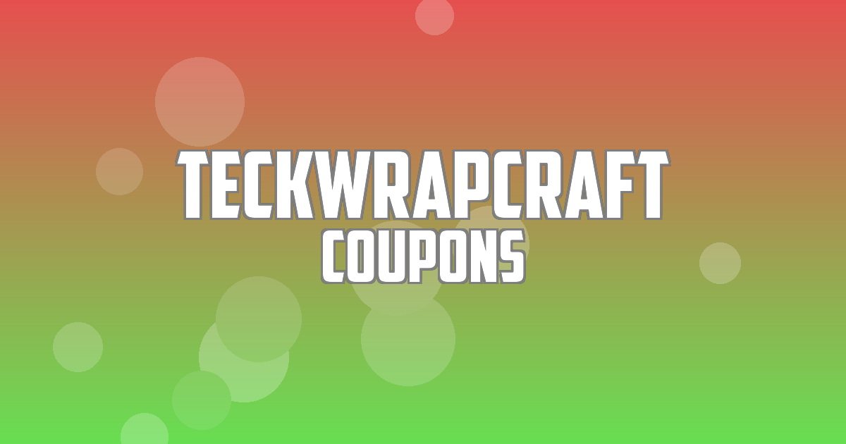 TeckWrapCraft Deals