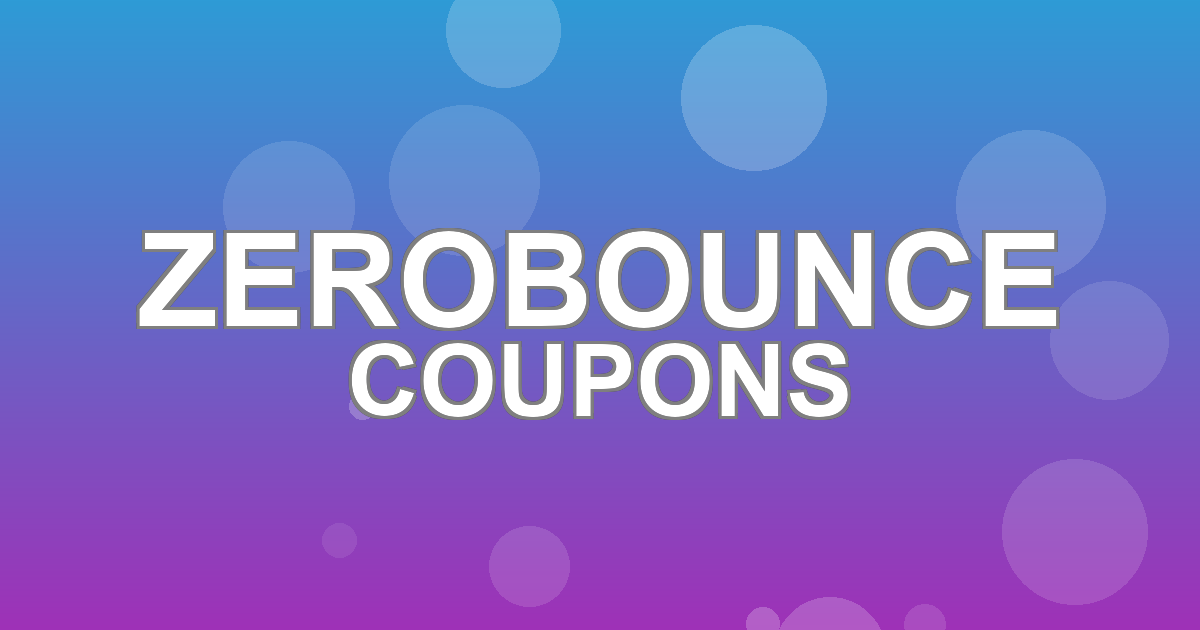 ZeroBounce Deals